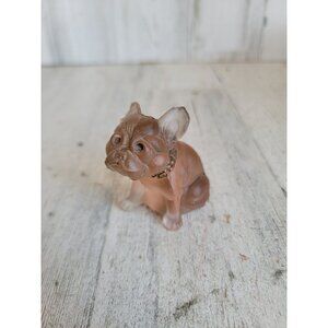 vintage French bulldog AS IS figure decor vintage